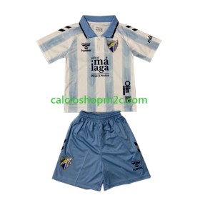 Malaga CF Bambino Maglia Prima 2023/2024 Manica Corta (+ Pantaloncini)
